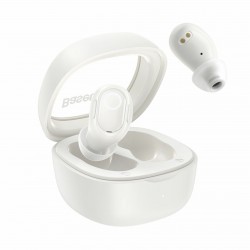 Baseus slušalke+mikrofon Bowie WM02 bele Bluetooth brezžične NGTW180002 7620083