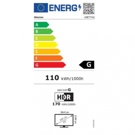 Televizor HISENSE QLED TV 65E77HQ