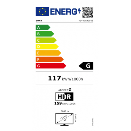 Televizor SONY KD49XH9505BAEP