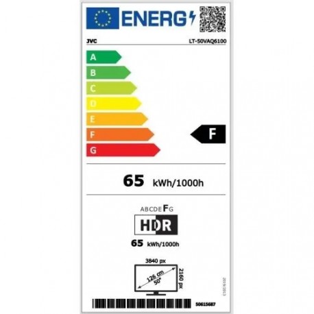 Televizor JVC QLED LT-50VAQ6100 Android Frameless