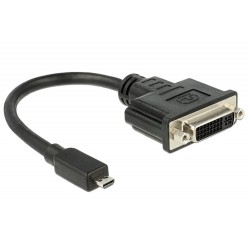 Adapter micro HDMI na DVI 0.2m, Delock 65563
