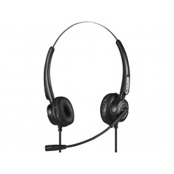 Slušalke Sandberg USB + RJ9/11 Headset Pro Stereo slušalke z mikrofonom, 126-30