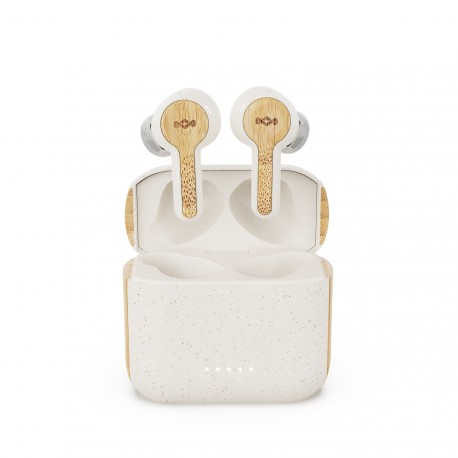 House of Marley REBEL CREAM TRUE WIRELESS EARBUDS slušalke - bež barve