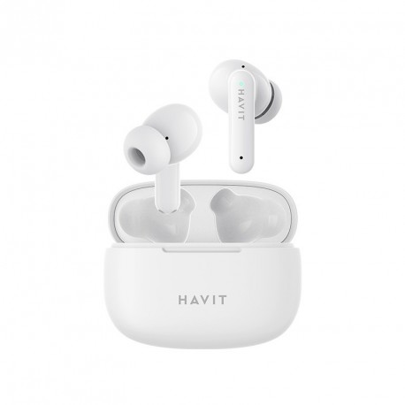 Slušalke HAVIT Me Bluetooth stereo slušalke TW967 TWS Bele, TW967 BELE