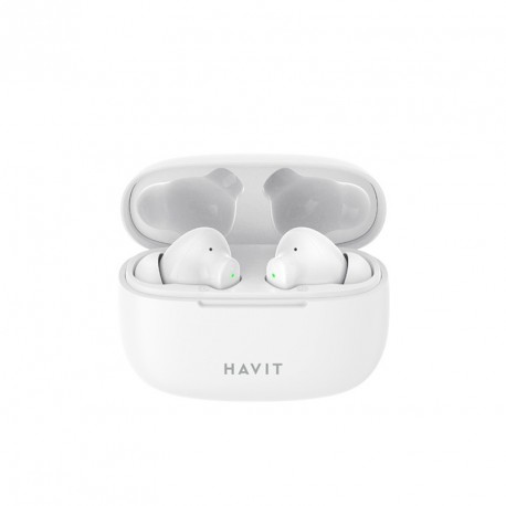 Slušalke HAVIT Me Bluetooth stereo slušalke TW967 TWS Bele, TW967 BELE