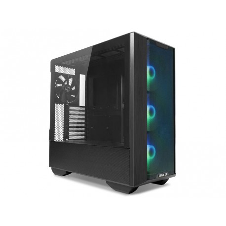Ohišje ATX Lian Li LANCOOL III Mesh RGB Midi-Tower, kaljeno steklo, črno