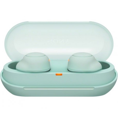 Slušalke SONY BT WFC500G zelene