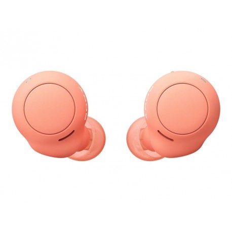 Slušalke SONY BT WFC500D oranžne