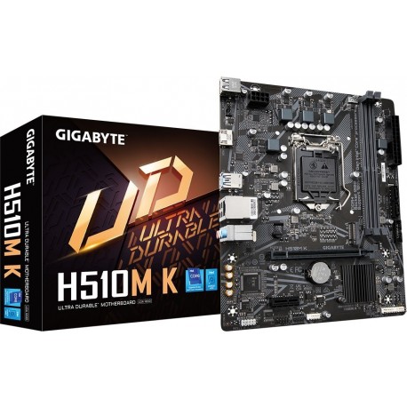 Matična plošča GIGABYTE H510M K, DDR4, LGA1200, mATX