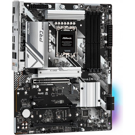Matična plošča ASRock B760 Pro RS (Intel, LGA1700, DDR5, ATX)