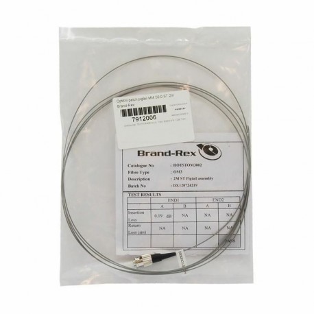 Leviton optični pigtail MM ST OM3 2m VPS-M39ST0100-02 7912006