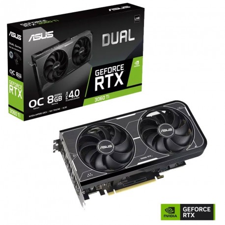 Grafična kartica ASUS Dual GeForce RTX 3060 Ti OC 8GB GDDR6X, 90YV0IP0-M0NA00