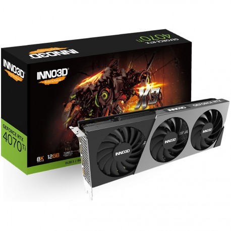Grafična kartica INNO3D RTX 4070 Ti X3 12GB, N407T3-126X-186148N