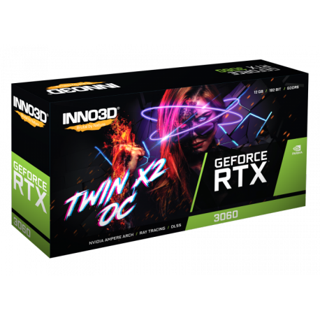 Grafična kartica INNO3D GeForce RTX 3060 Twin X2 OC 12GB