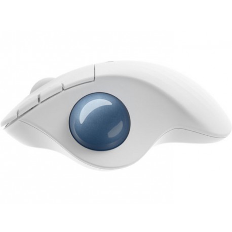 Miška Logitech ERGO M575 Wireless Trackball, Bluetooth, bela