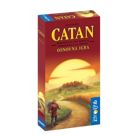 Družabna igra Catan - dodatek za 5. in 6. igralca (osnovna igra) -DEMO