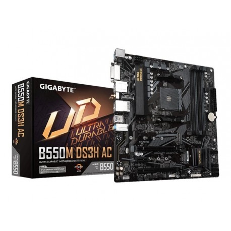 Matična plošča GIGABYTE B550M DS3H AM4, DDR4