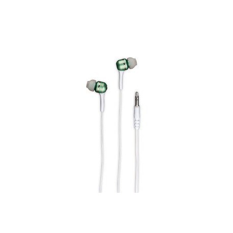 Slušalke Verbatim Sound Isolating Green-White 41824, analogne