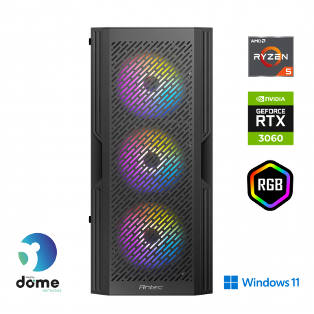 Računalnik ANNI Gamer Advanced R5-3600 / RTX 3060 / 16 GB / 500 GB / W11H