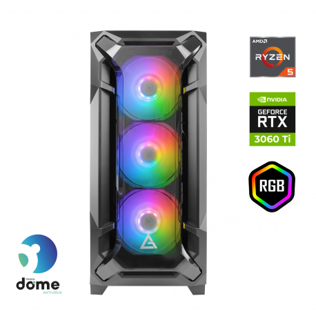 Računalnik ANNI Gamer Advanced R5-5600X / RTX 3060 Ti / 16 GB / 500 GB