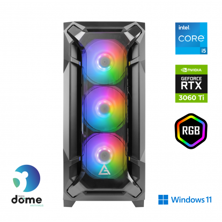 Računalnik ANNI Gamer Advanced i5-13400F / RTX 3060 Ti / 16 GB / 500 GB / W11H