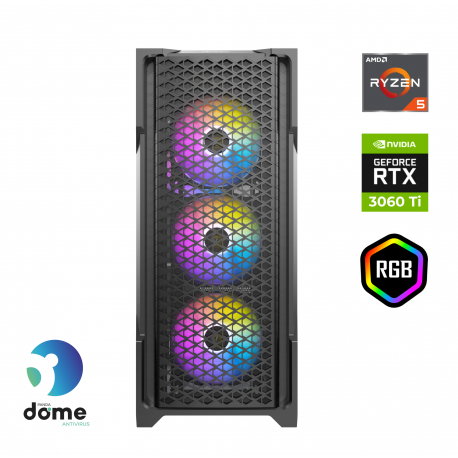 Računalnik ANNI Gamer Extreme R5-7600X / RTX 3060 Ti / 16 GB / 1 TB
