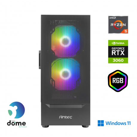 Računalnik ANNI Gamer Advanced R5-5600X / RTX 3060 / 16 GB / 1 TB / W11H