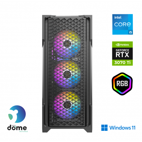 Računalnik ANNI Gamer Extreme i5-12400F / RTX 3070 Ti / 16 GB / 1 TB / W11H