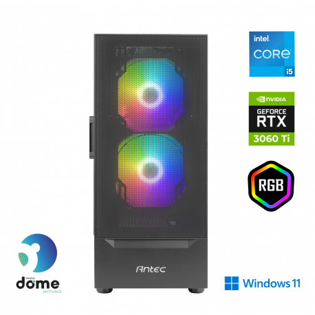 Računalnik ANNI Gamer Advanced i5-12400F / RTX 3060 Ti / 16 GB / 500 GB / W11H