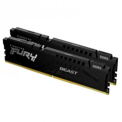 Pomnilnik DDR5 16GB (2x8GB) 5600MHz KINGSTON Fury Beast Black, KF556C36BBEK2-16