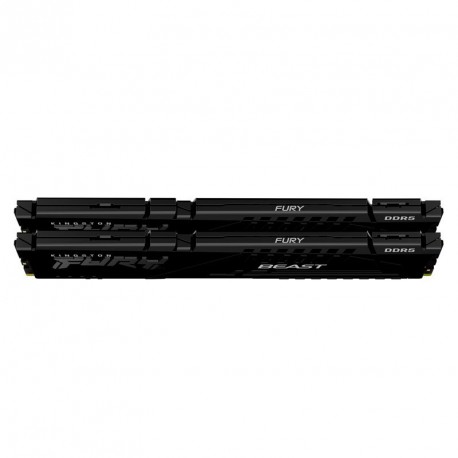 Pomnilnik DDR5 64GB (2x32GB) 6000MHz KINGSTON Fury Beast Black, KF560C36BBEK2-64