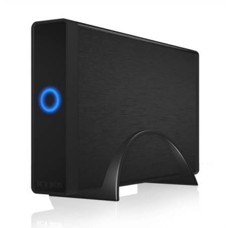 Icybox IB-377U3 zunanje ohišje, 3.5 SATA, USB 3.0, črno