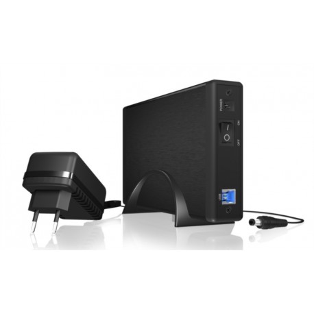 Icybox IB-377U3 zunanje ohišje, 3.5 SATA, USB 3.0, črno