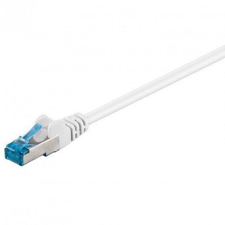 Kabel GOOBAY S/FTP CAT 6A patch 0,5m beli mrežni povezovalni kabel