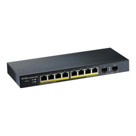 ZYXEL GS1900-10HP v2 8-port GbE L2 PoE Smart Switch +