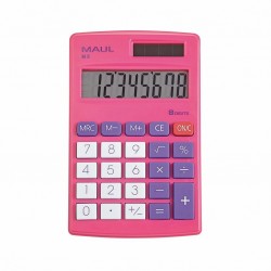 MAUL Žepni kalkulator M8, roza
