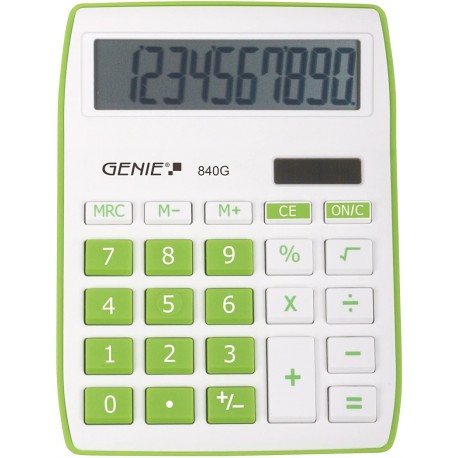 Kalkulator genie 10-mestni 840 b zelen