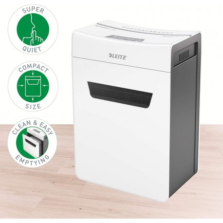Uničevalec dokumentov leitz iq protect premium 10x 4x40 p-4 80920000