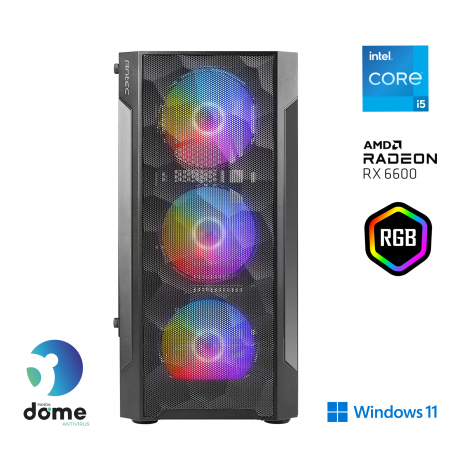 Računalnik ANNI Gamer Advanced i5-11600KF / RX 6600 / 16 GB / 500 GB / W11H