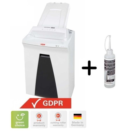 Uničevalec dokumentov hsm af350/4,5x30 securio p-4