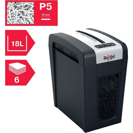 Uničevalec dokumentov rexel secure mc6-sl 2x15 p-5 2020133eu