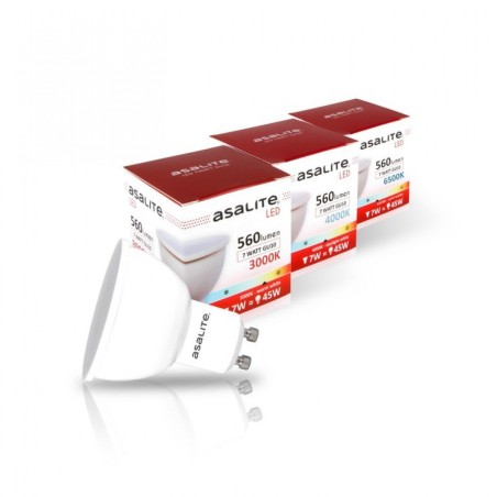 LED sijalka (žarnica) ASALITE LED sijalka GU10 5W 4000K 410lm, ASAL0029