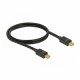 Delock kabel DisplayPortmini-DisplayPort mini 1m 4K črn 83473 9704069