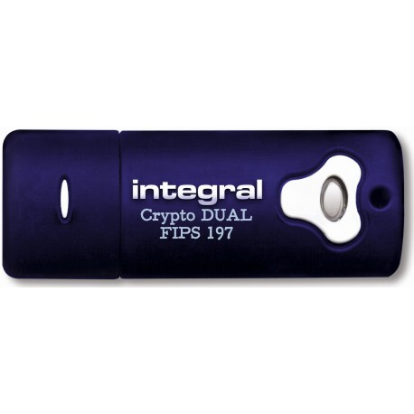 Varen pomnilniški ključ USB Integral Memory Crypto Dual 16GB