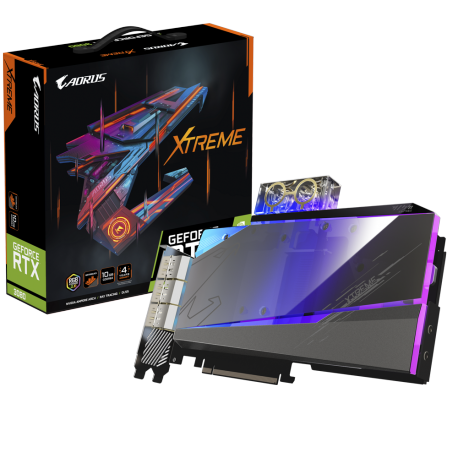 Grafična kartica GIGABYTE Aorus GeForce RTX 3080 Xtreme Waterforce WB 10GB