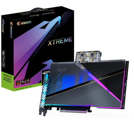 Grafična kartica GIGABYTE AORUS GeForce RTX 4080 16GB XTREME WATERFORCE WB