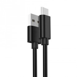 Kabel USB 2.0 A v USB-C, 1m, črn, Ewent,
