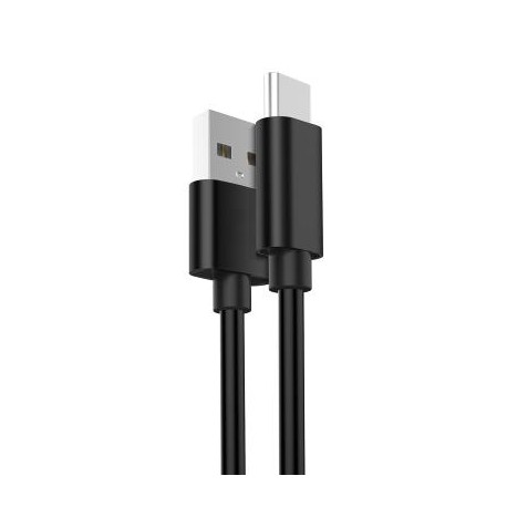 Kabel USB 2.0 A v USB-C, 1m, črn, Ewent,