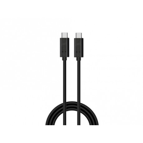 Kabel USB-C v USB-C, USB 3.2 Gen1, 10Gbps, 60W, 4K @ 60Hz, 1m, črn, Ewent,