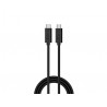 Kabel USB-C v USB-C, USB 3.2 Gen1, 10Gbps, 60W, 4K @ 60Hz, 1m, črn, Ewent,